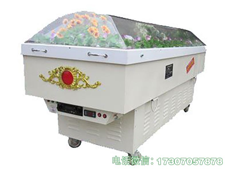 樊城火葬场水晶棺
