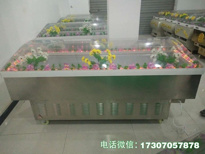 樊城火葬场冷藏棺