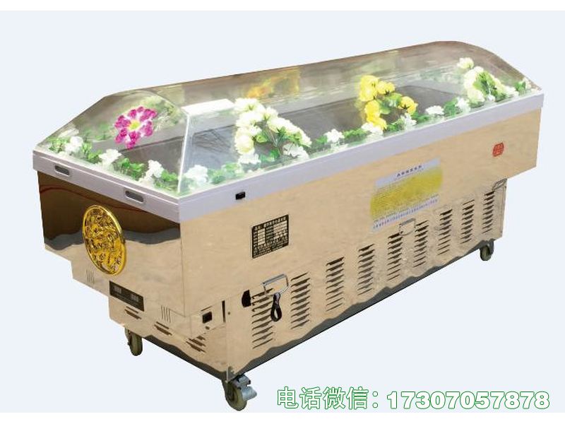 樊城火葬场告别棺