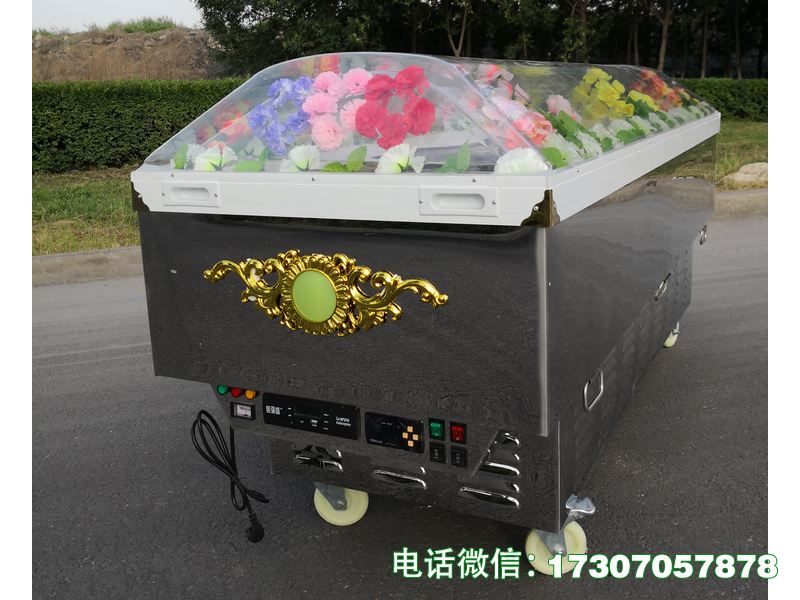 樊城火葬场低温冰棺材