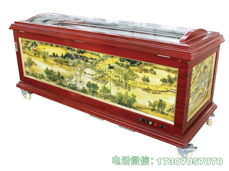 固原上翻侧开水晶棺