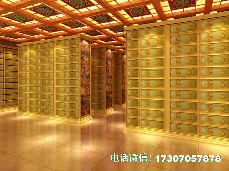 火葬场骨灰架