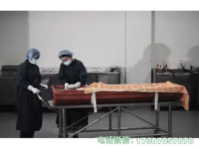 固原遗体化装桌
