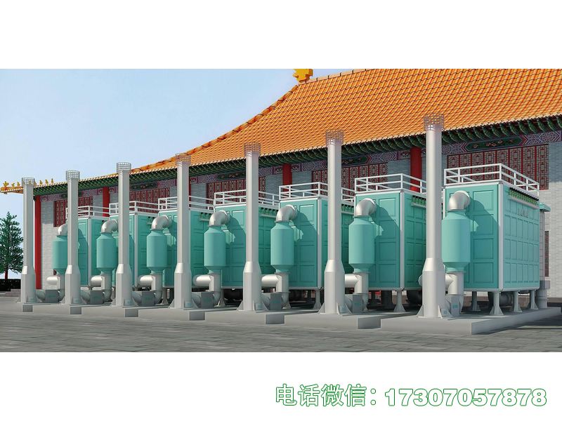 清河火化机尾气净化处理设备