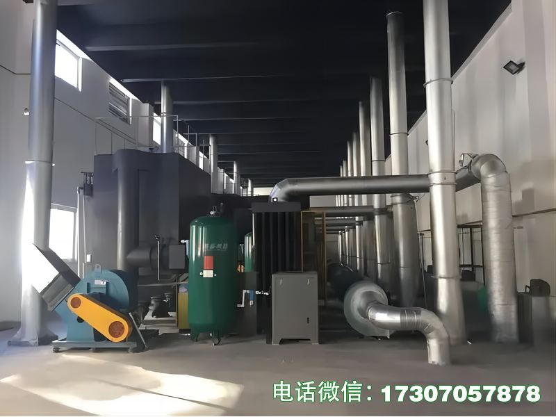隆林县火化炉尾气净化处理系统设备