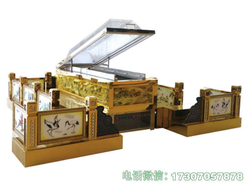 固原钛金冰棺瞻仰台