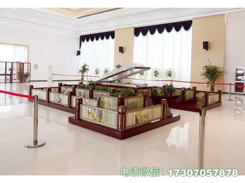 固原智能实木瞻仰台