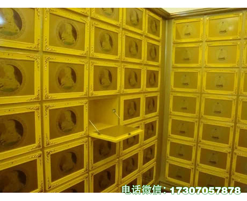 福建寺庙骨灰存放架骨灰盒纳骨架