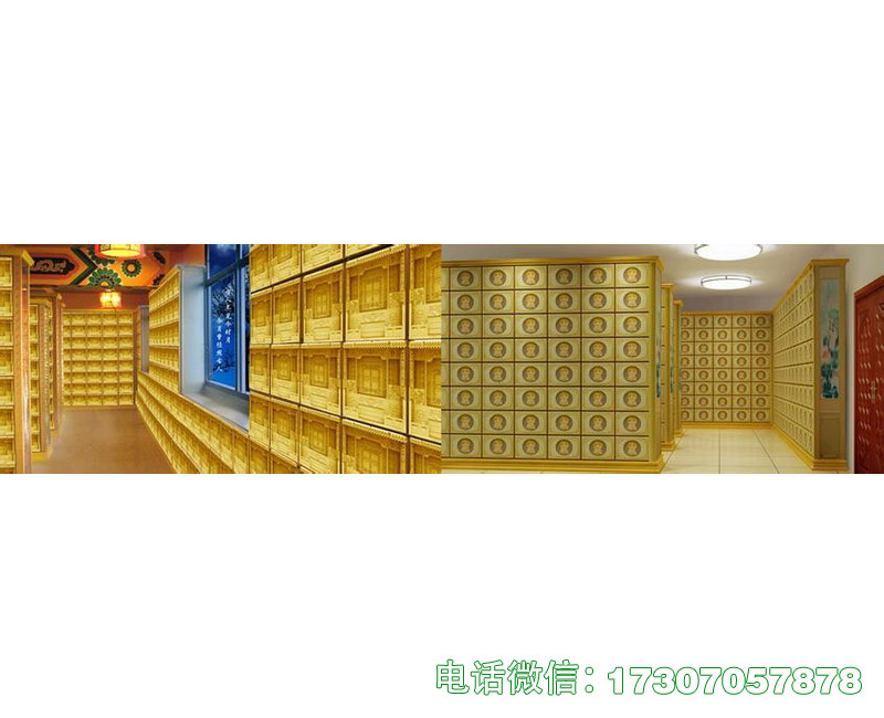 重庆木雕骨灰盒存放架