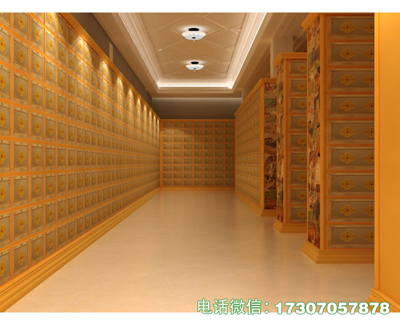 河南骨灰盒安放室柜子